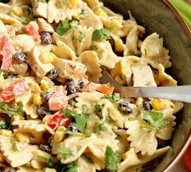 Baked Hummus Pasta